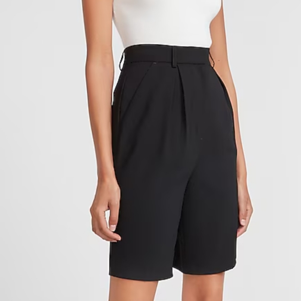EXPRESS Bermuda High Rise Shorts